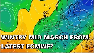 Wintry Mid March From Latest ECMWF? 3rd March 2024