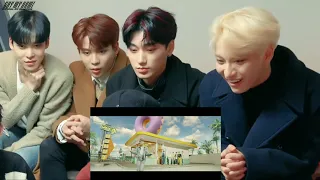 ATEEZ REACTION TO BTS - 'DYNAMITE' M/V