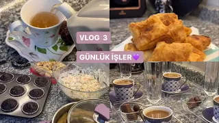 GÜNLÜK İŞLER / ümreden gelen misafir/çay yanı hazırlık💜#keşfet