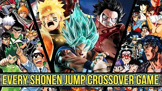 The History Of Every Shonen Jump Crossover Game Leading Up To Jump Force!