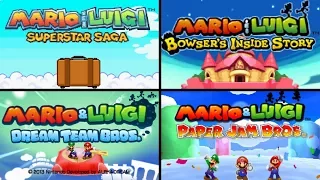 Evolution of Mario & Luigi Intros HD (2003 - 2017)