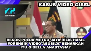 BESOK POLDA METRO JAYA RILIS FORENSIK WAJAH DALAM VIDEO P0RNO, BENARKAH GISELLA ANASTASIA?