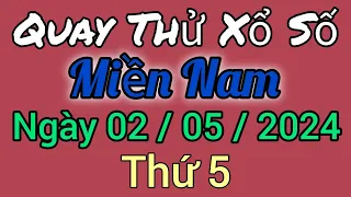 Quay Thử Kết Quả Xổ Số Miền Nam Tây Ninh An Giang Bình Thuận Ngày 02 - 5 - 2024