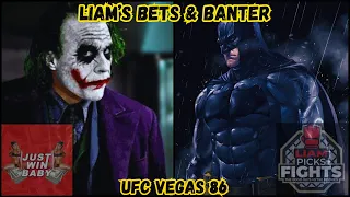 UFC Vegas 86 BETS & BANTER | Pyfer vs. Hermansson
