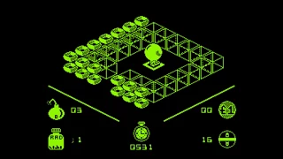 Amstrad CPC - Molecule Man ending (1986)