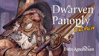 Digital Painting Timelapse | Preview: Full Dwarven Panoply | TEGN | Fantasy Art