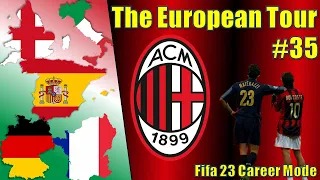 OUR FIRST MILAN DERBY!!| AC MILAN CAREER MODE | FIFA 23 | THE EUROPEAN TOUR | #35