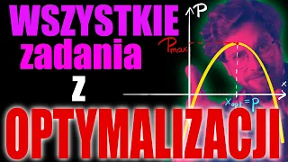 Zastosowanie funkcji kwadratowej w zadaniach optymalizacyjnych - zadania maturalne 2023-2024