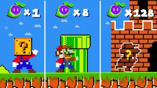 Super Mario Bros. But Every Seed Makes Mario Phases Through Walls!... | Game Animation