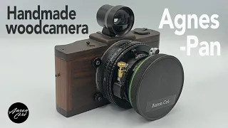 Handmade camera "Agnes-Pan" (DIY for a Hasselblad XPan alternative)