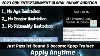 How to Apply in GBK Global Online Kpop Audition 🔵 HINDI SUBTITLES🔵Indian Kpop Trainee #mepc #kpop