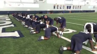 Auburn Football Training 2014