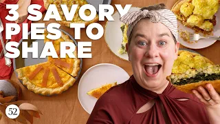 Erin's 3 Favorite Savory Pies | Bake It Up a Notch with Erin McDowell