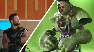 Thor Ragnarok WITHOUT VFX! | CGI Breakdown | Before & After |