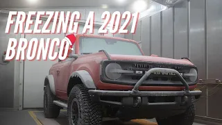Freezing a 2021 Ford Bronco With Santa Claus | Bronco Nation