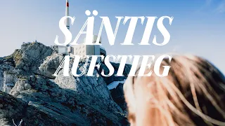 Aufstieg am Säntis im Morgengrauen (Nachtwanderung)