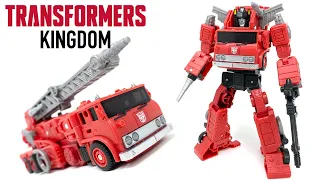 Transformers Kingdom Voyager Class Inferno Review