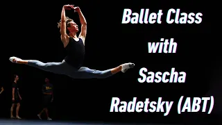 Ballet Class - YAGP 2023 Nervi - Sascha Radetsky, Artistic Director of the ABT Studio Company (USA)