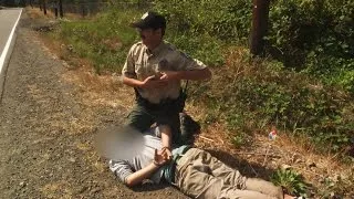 Subject Resists Arrest, Chased Down by Fish and Wildlife Officer