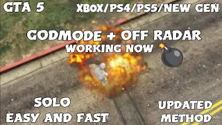 🚨100% GODMODE +OFF THE RADAR !!!!💥(AFTER LATEST UPDATE!) PENTHOUSE METHOD GTA 5 PS4/PS5/XBOX🔥💯