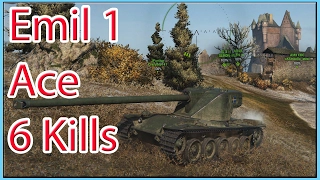 World of Tanks Emil 1, Ace Tanker, 6 kills