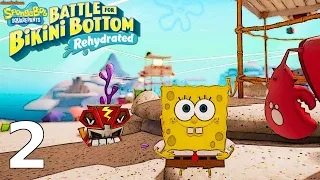 SpongeBob Battle for Bikini Bottom Rehydrated - Part 2 Walkthrough (Gameplay)