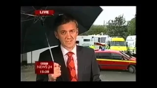 Boscastle flood 2004 (various news clips)