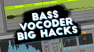 Ableton DUBSTEP BASS with a VOCODER! [Vocoder Bass Hacks!]