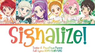 Signalize! | Tristar & PowaPowa Puririn | Aikatsu Full Lyrics ROM/KAN/ENG