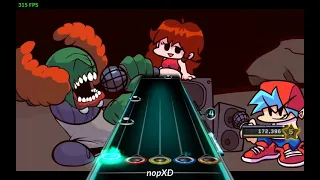 Clone hero:FNF tricky improbable outset + Madness