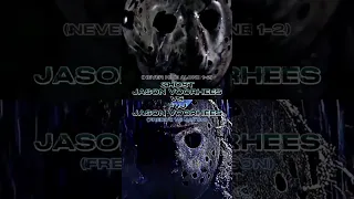 FVJ Jason Voorhees Vs Ghost Jason Voorhees (NHA2) #f13 #friday13 #slasher #vs #shorts #edit #viral