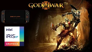 ONEXPLAYER i7 1185G7 | God of War III | RPCS3 PS3 Emulator Iris Xe Performance