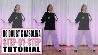 NO DOUBT X GASOLINA Dance Tutorial (Step-by-step) | Rosa Leonero