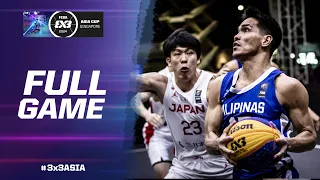 Japan 🇯🇵 vs Philippines 🇵🇭 | Men Full Game | FIBA 3x3 Asia Cup 2024 | 3x3 Basketball