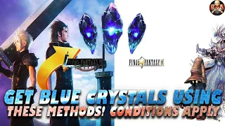 [FF7: Ever Crisis] - Get Blue Crystals quickly by using these methods! Made 4k in 1 day!