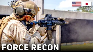 U.S. RECON MARINES Marksmanship Drills (2024) | Japan