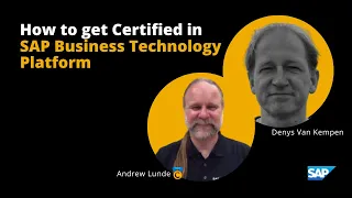 How to get Certified in SAP BTP