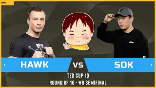 WC3 - TeD Cup 10 - WB Semifinal: [HU] HawK vs Sok [HU] (Ro 16 - Group B)