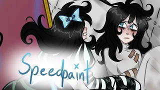 SPEEDPAINT-[ALICE IN WONDERLAND AU] Falling again