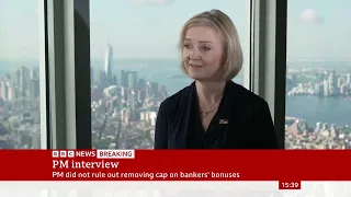 New PM Liz Truss interview: To remove banker bonuses, 'help' over Tories energy crisis (20Sept22)