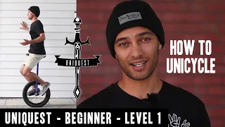 Beginner Unicycling - UNIQUEST - Level 1