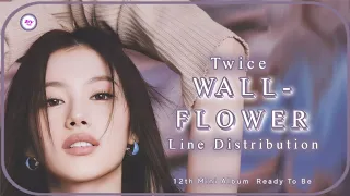 Twice (트와이스) ~ Wallflower ~ Line Distribution