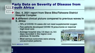 Fauci Gives Preliminary Report on Omicron Severity #Shorts