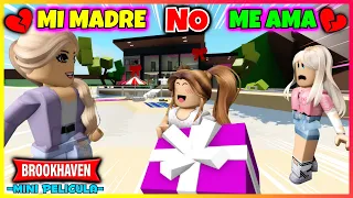 MI MADRE NO ME AMA 💔 Roblox Brookhaven rp Mini Pelicula (Historias en español con Voces)