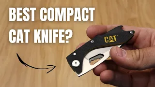 BEST BUDGET DROP POINT KNIFE? - CAT DROP POINT FOLDING KNIFE REVIEW (#980298)