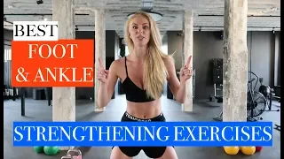 BEST FOOT & ANKLE strengthening exercises / TrainLikeaBallerina