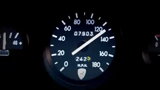 1972 Lamborghini Jarama S Top speed acceleration| 130km