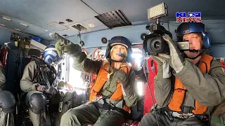 Taking flight in a MH-60T with United States Coast Guard Sector San Diego over the US-Mexico border