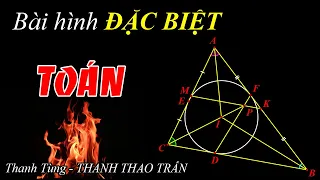 Bài toán hình đặc biệt rất thú vị! 1 vấn đề khó.