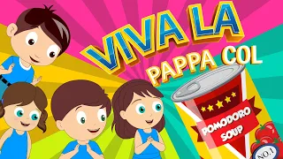 VIVA LA PAPPA COL POMODORO| Canzoni per bambini e bimbi - Cartoni animati